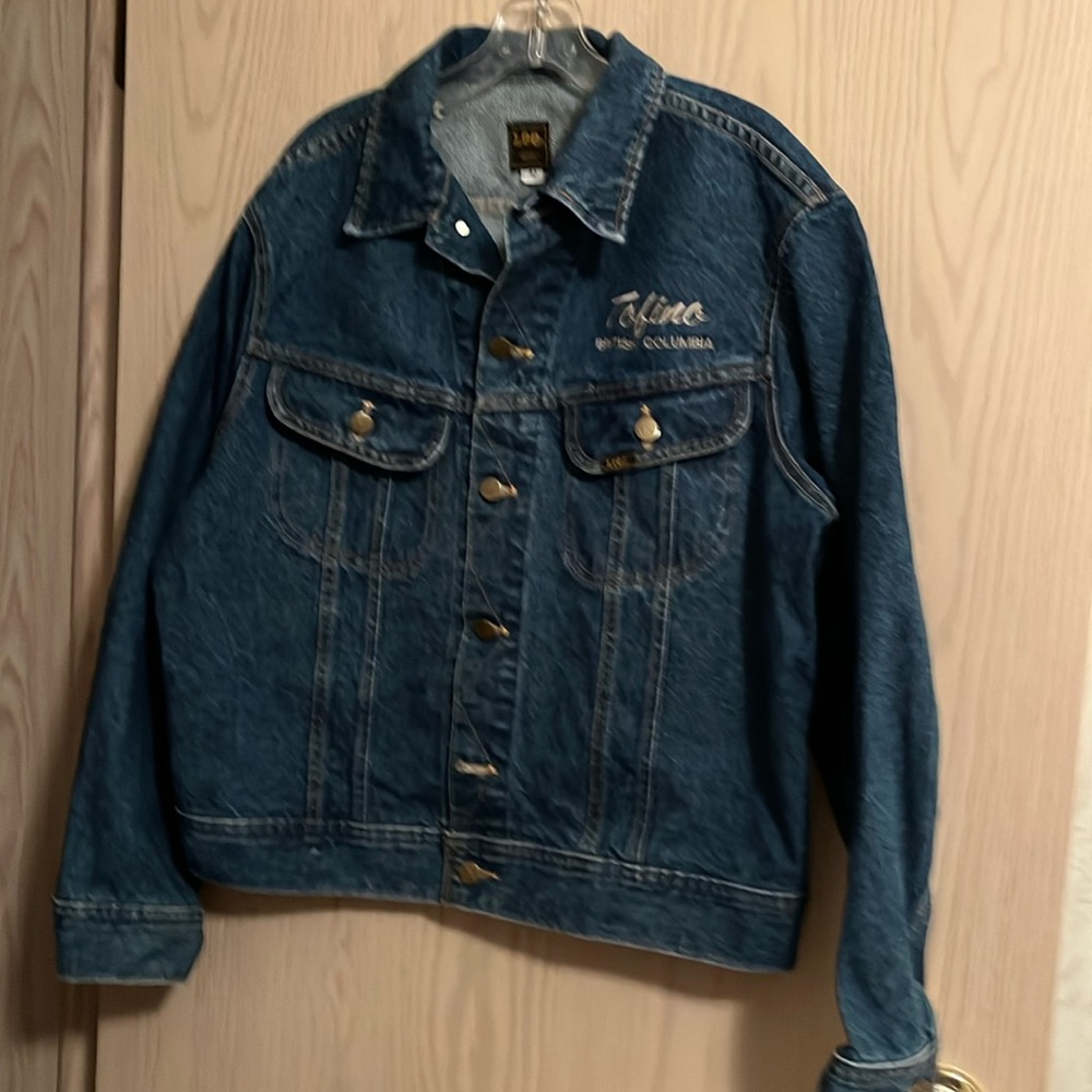 Lee Jean jacket made in Canada size 42